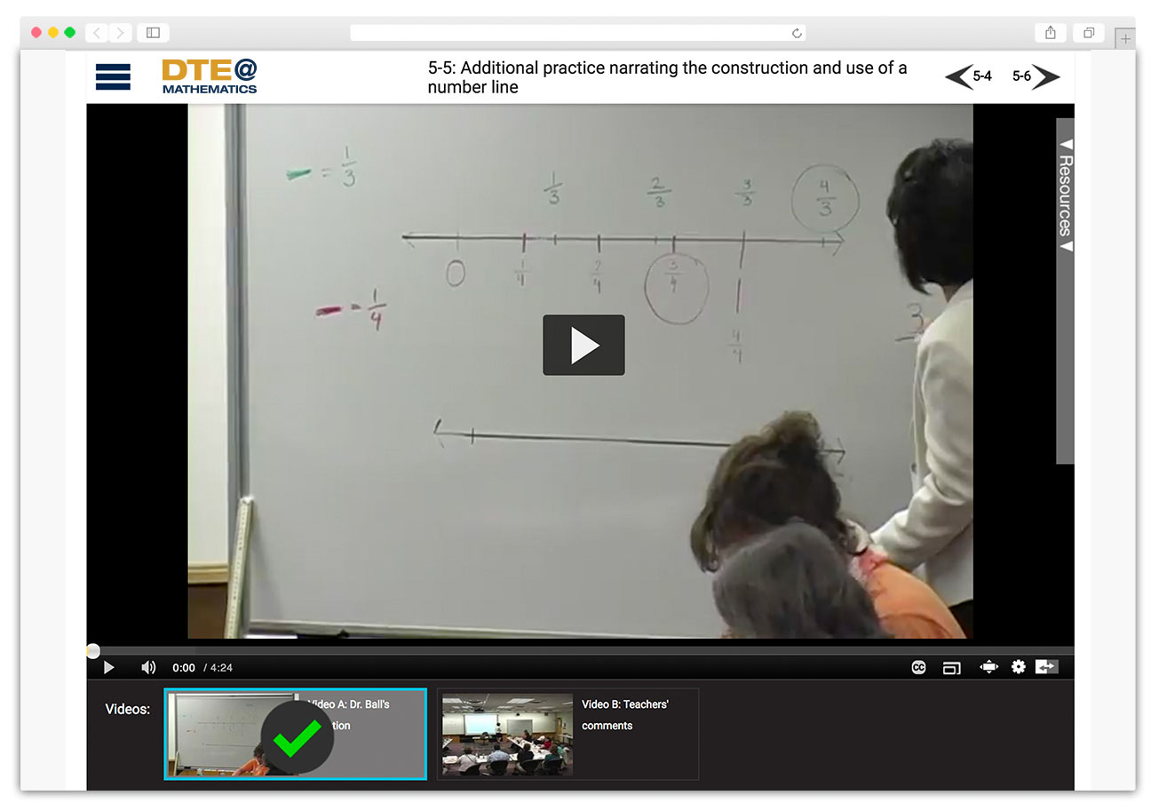 video of math teacher