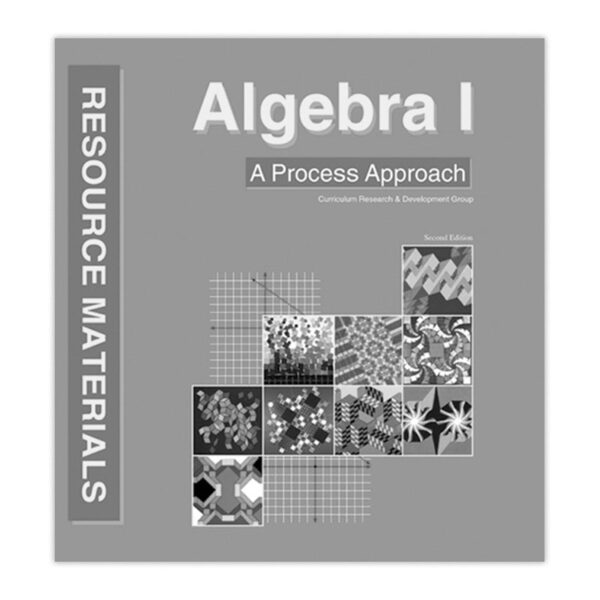 algebra 1 a process approach resource materials book cover