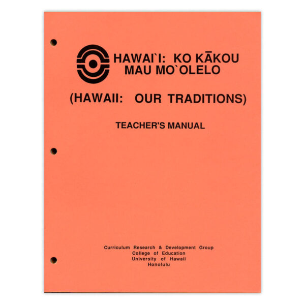 hawaii our traditions book cover