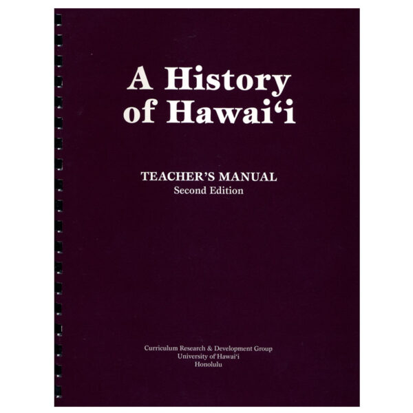 history of hawaii teachers manual