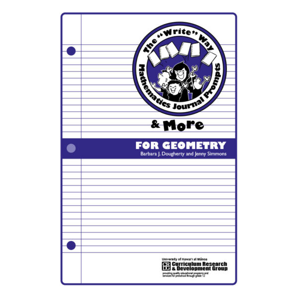 journal prompts geometry book cover