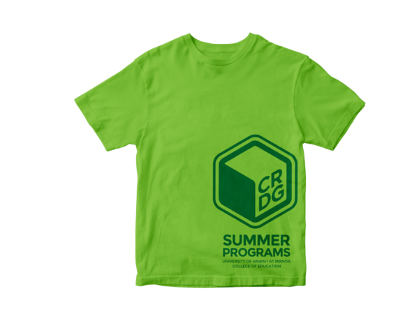 crdg summer programs t-shirt