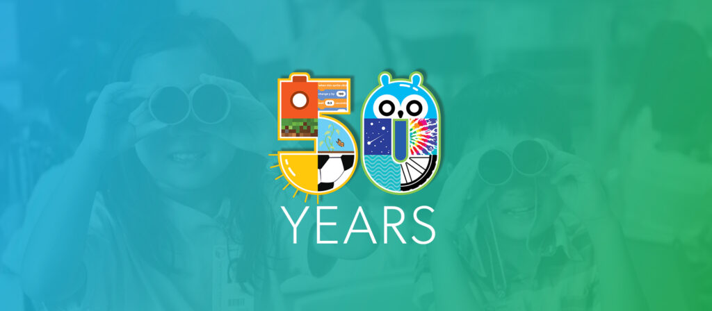 summer programs celebrating 50 years graphic