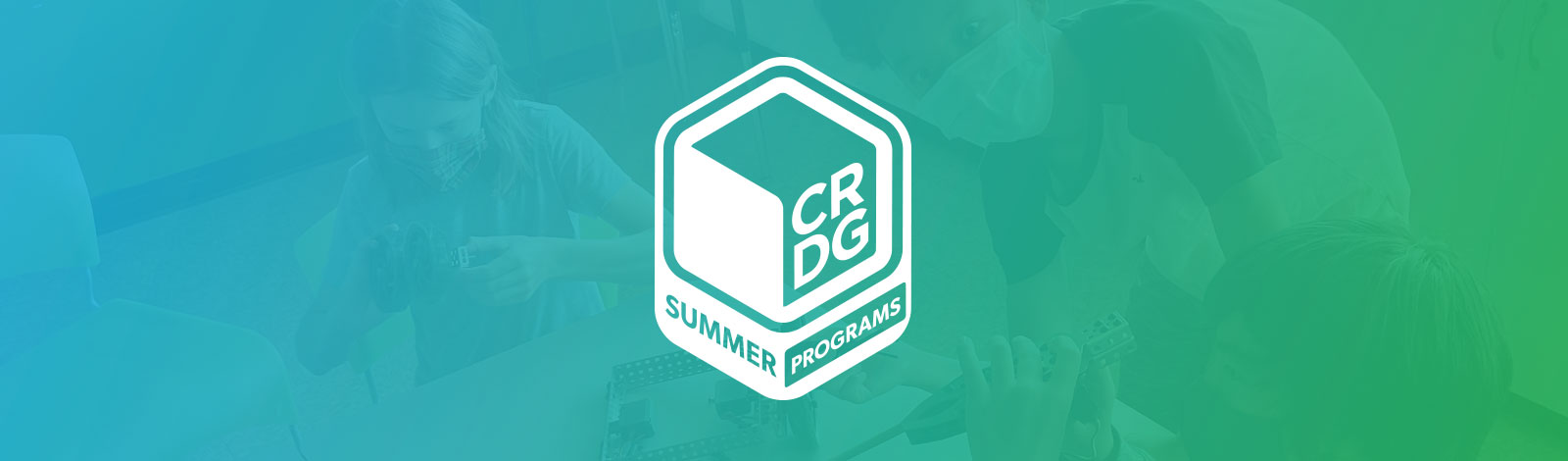 crdg summer programs logo graphic