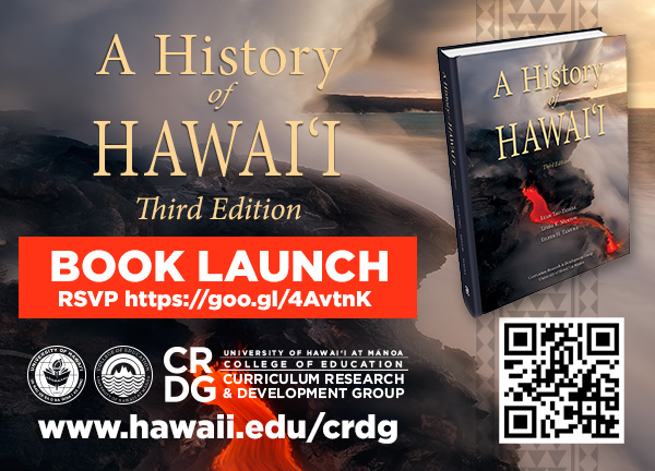 a history of hawaii book graphic