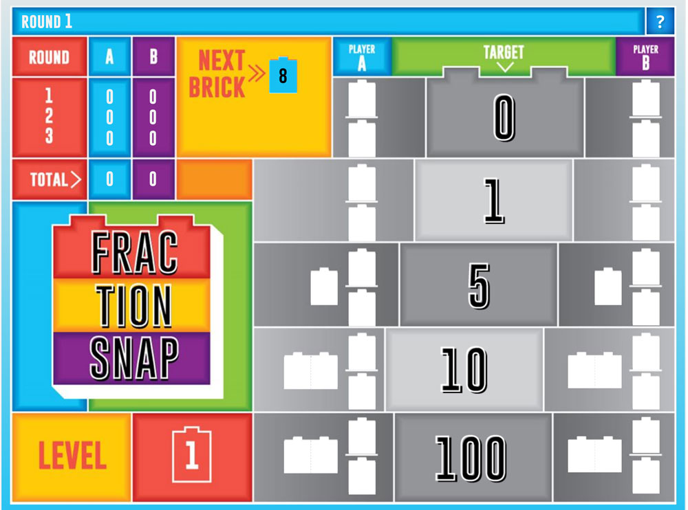 game fraction snap graphic